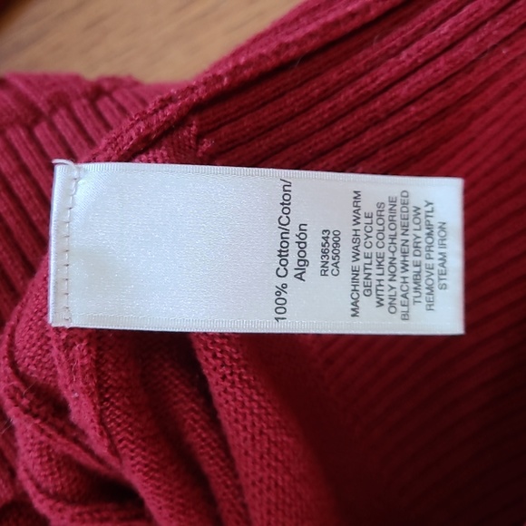 Van Heusen Hot Red Sweater - Picture 5 of 5